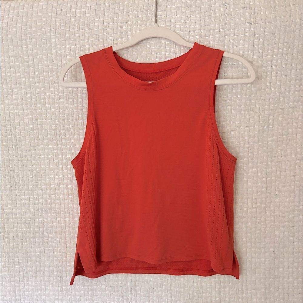 lululemon athletica Orange Tank Top